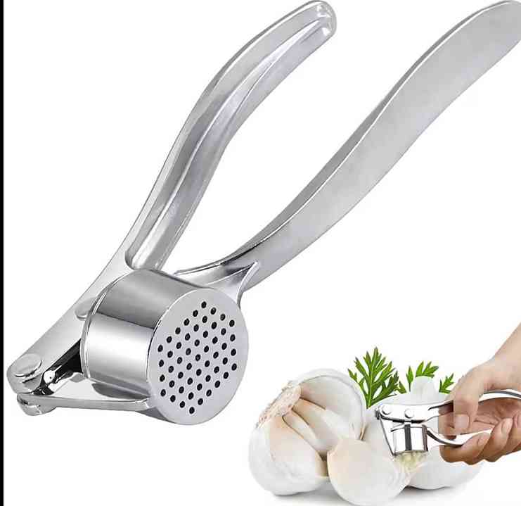 Stainless Steel Garlic Press